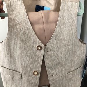 Toddler boy dress pants and vest